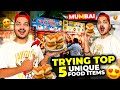 Trying 5 most unique food items in mumbai pav edition ritik jain vlogs