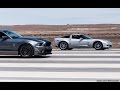 Corvette c6 z06 vs 2013 mustang gt500