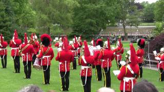 Heavy Cavalry and Cambrai Band At York Jubilee Event  Mission Impossible 20120602