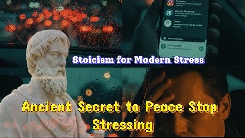 Stop Stressing — The Ancient Stoic Secret to Unbreakable Inner Peace #selfimprovement #motivation  