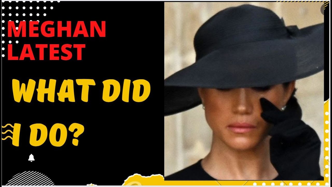 WHAT DID I DO LATEST NEWS royalfamily princeharry meghanmarkle What did i do latest news royalfamily princeharry meghanmarkle