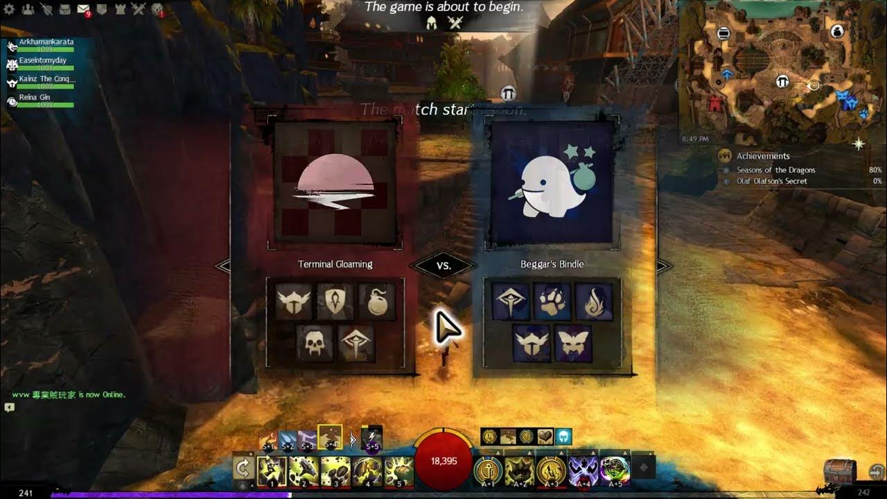 Guild Wars 2 hammer catalyst pvp game play (dps style) YouTube