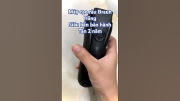 #maycaorau #braun #tongdocattoc Cạo râu có tông đơ Braun 0933-79-3131