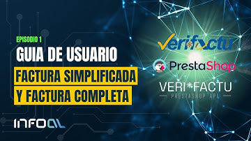 Módulo Veri*Factu Prestashop: Factura completa o factura simplificada