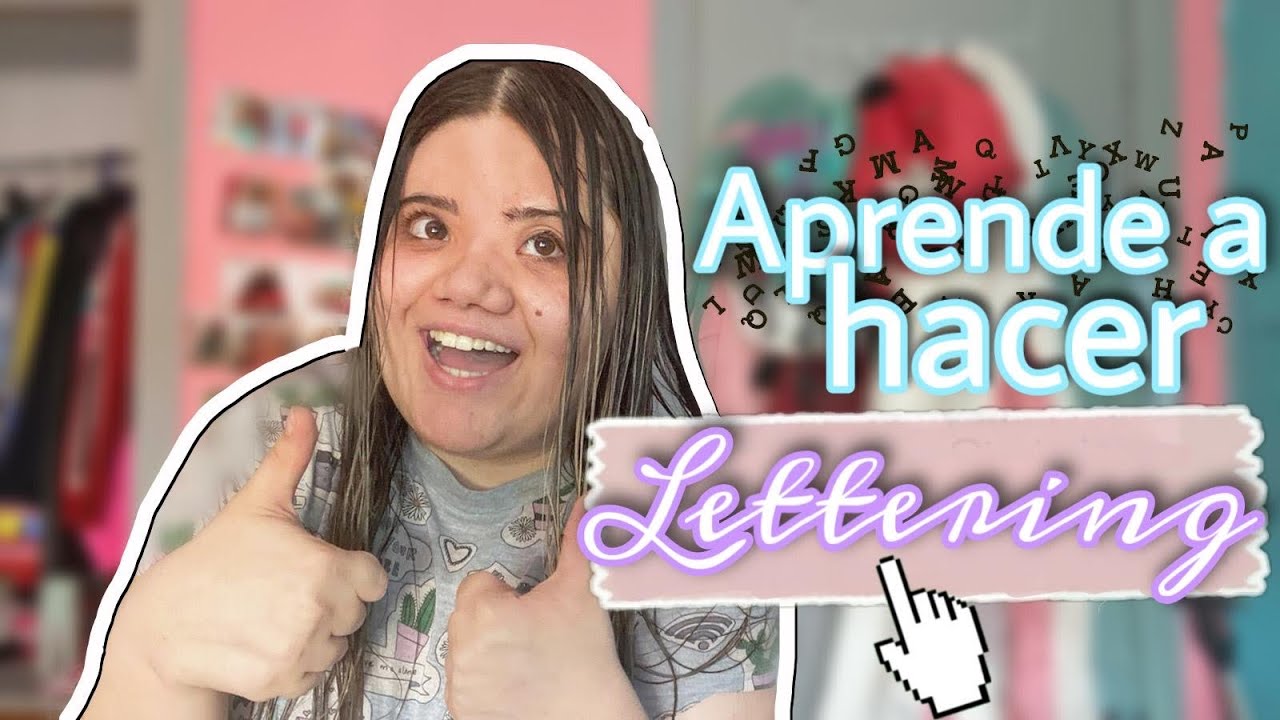 APRENDE A HACER LETTERING DESDE 0 - YouTube