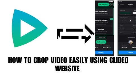 How to crop videos on Clideo website