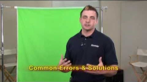 Green Screen Video Tutorial