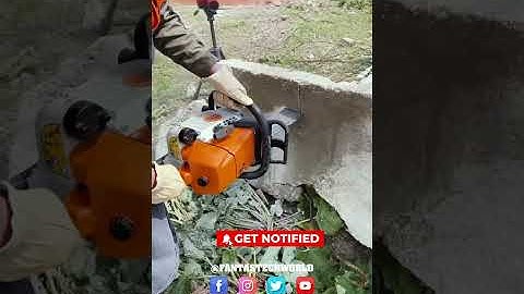 STIHL CONCRETE DIAMOND CHAINSAW | FANTASTECH WORLD SHORTS