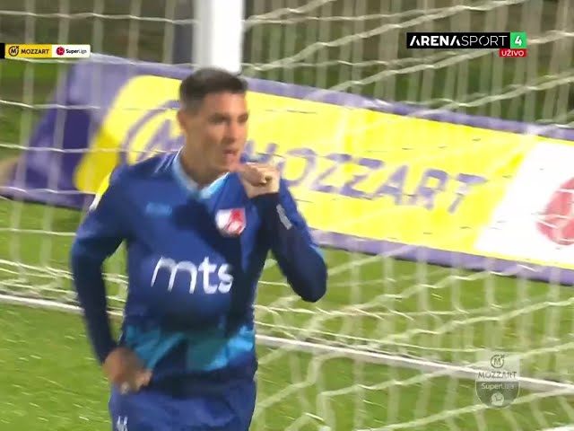 MOZZART BET SUPERLGIA SRBIJE (32. kolo, plej-aut): Železničar - Radnički 1:0 / 27.04.2024.