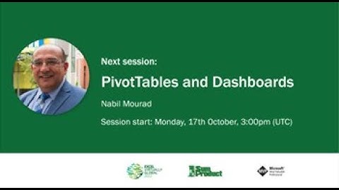 16  NABIL MOURAD   PivotTables and Dashboards