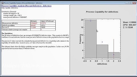 Statgraphics Webinar:  Capability Analysis