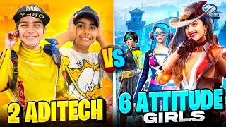 6 Attitude Girls Challenge 2 Aditech 🤯