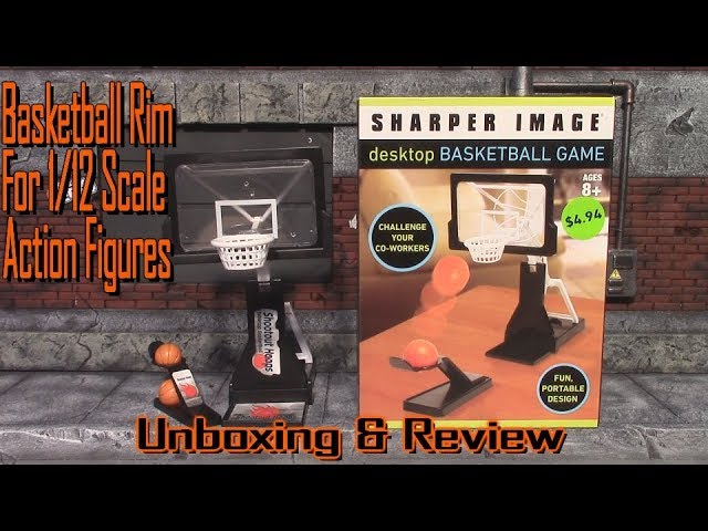 Sharper Image Desktop Basketball Game Unboxing, Review & And