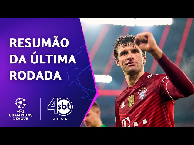 Na segunda-feira, a UEFA sorteia os jogos das oitavas de final da Champions  League, com transmissão do SBT, mas pela internet, a partir das 15 para as  8 da manhã