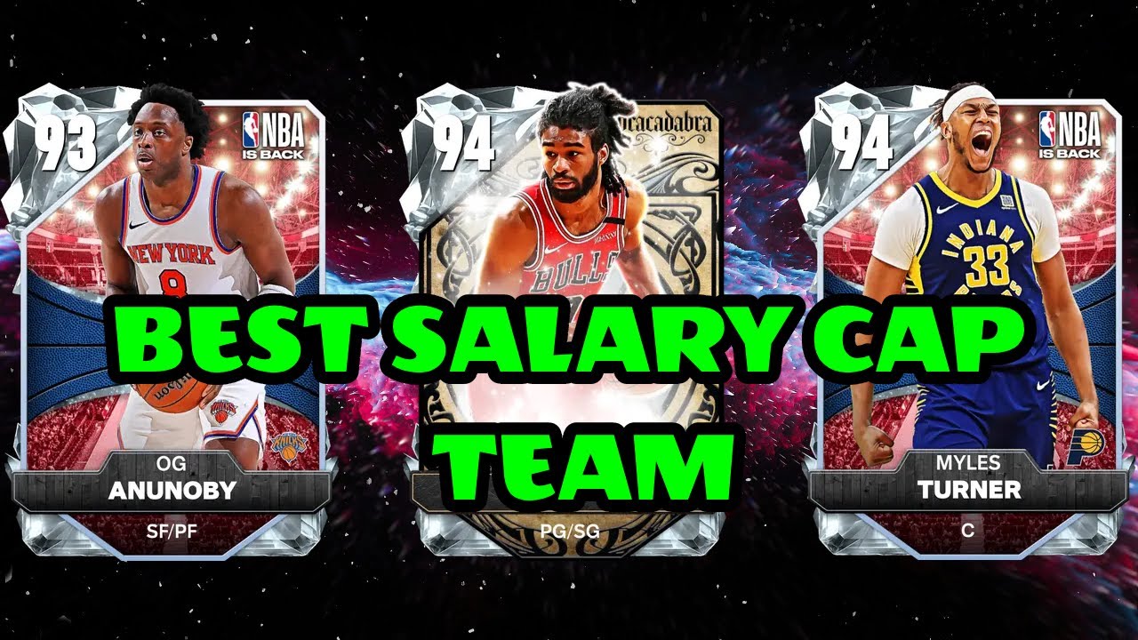 The Best Salary Cap Team In NBA 2K25 Myteam - YouTube