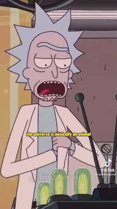 Rick and Morty - When nothing matters the universe is yours