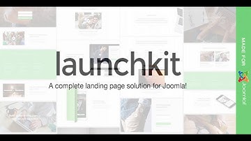Launchkit Landing Page Marketing Joomla Template | Themeforest Website Templates and Themes