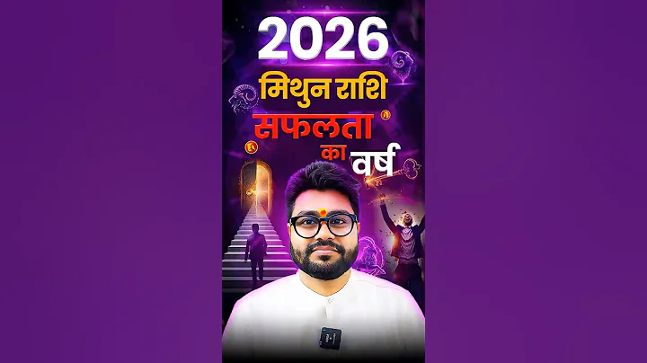 2026-2027 Mithun Rashifal | Gemini Sign | मिथुन राशि 2026-2027 वार्षिक राशिफल |#MithunRashi2026
