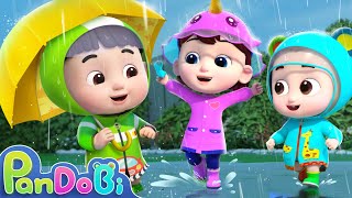 It's Raining | Dress for the Rain + More Nursery Rhymes & Kids Songs - Pandobi