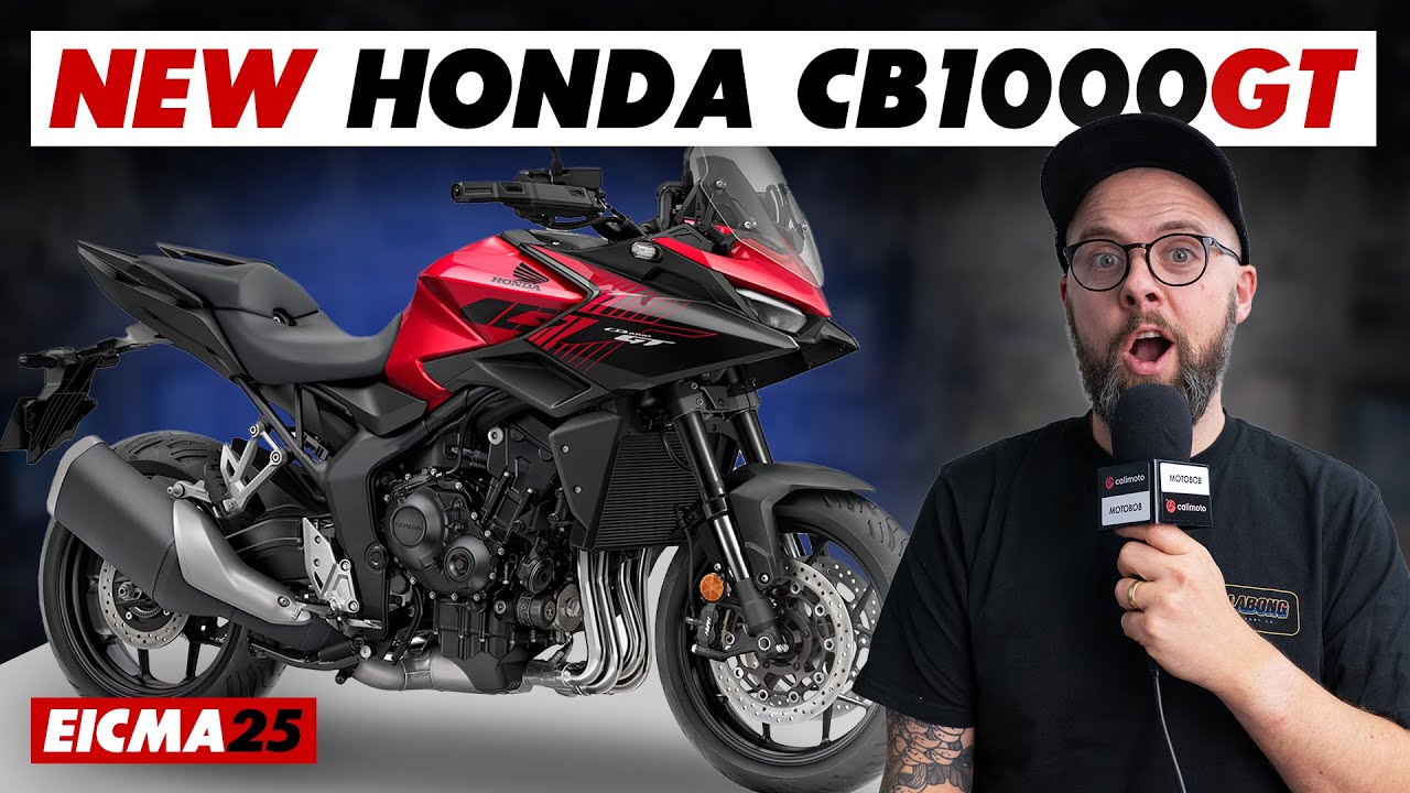 Новый Honda CB1000GT 2026 года представлен на выставке EICMA: все, что нужно знать!