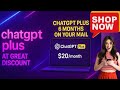 Get ChatGPT Plus for 6 Months – Delivered Straight to Your Email! 🚀 Studens Discount #Cheapersgame
