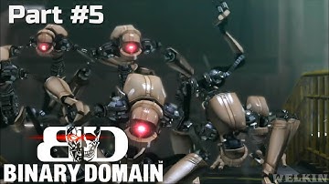 Binary Domain PS3 Walkthrough — Chapter 2 Part 3 | Chapter Finale & Epic Boss Fight
