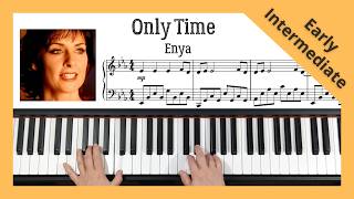 Only Time - Enya | Early Intermediate Level