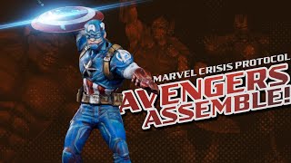 Marvel Crisis Protocol Avengers vs Cabal. Our First Game on Channel!