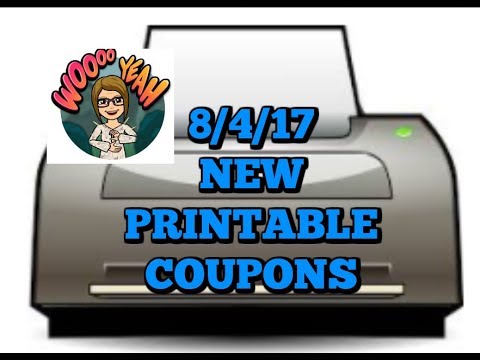 8/4/17  NEW PRINTABLE COUPONS | BIC, ORE IDA & MORE!