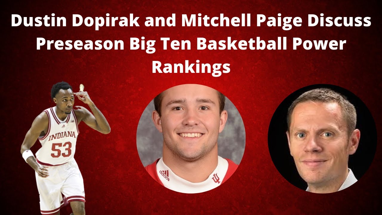 Dustin Dopirak and Mitchell Paige Discuss Preseason Big Ten Basketball