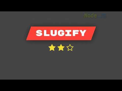 Learn JavaScript • Slugify - YouTube