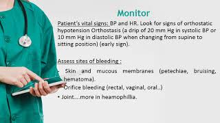 Bleeding and blood transfusion lh مادة طبية ذات علاقة حالات حرجة الفرقة الثانية الدبلوم التخصصى