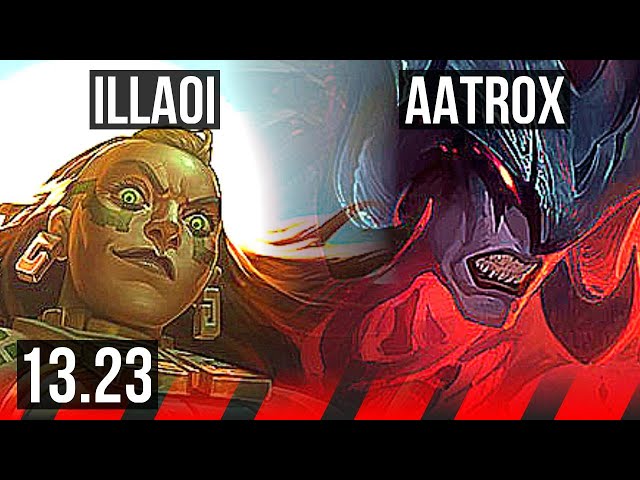 ILLAOI vs NASUS (TOP), 1400+ games, Rank 9 Illaoi, 4/1/2, 800K mastery, EUW Challenger