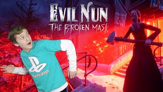 Evil Nun  The Broken Mask 😈 Сбежали От Монахини! Полное Прохождение На Средней Сложности!