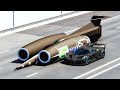 Bugatti bolide carbon edition vs ssc thrust at drag race 20 km