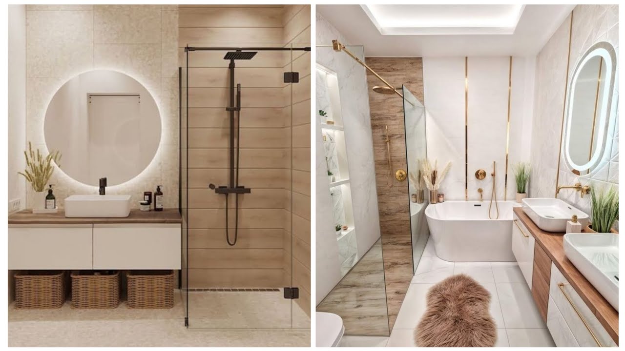 60 IDEIAS de BANHEIROS em BEGE E BRANCO: Sofisticação e Harmonia para o Seu Espaço!