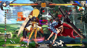 Guilty Gear Xrd -Revelator-Dizzy Basic Gamma Ray Combo