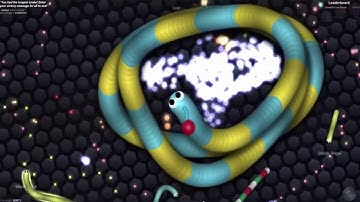 Slither io Immortal Snake HACK  Trolling Longest Snake In Slitherio!