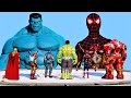 Blue Hulk & Spider-Man vs The Avengers - Epic Battle