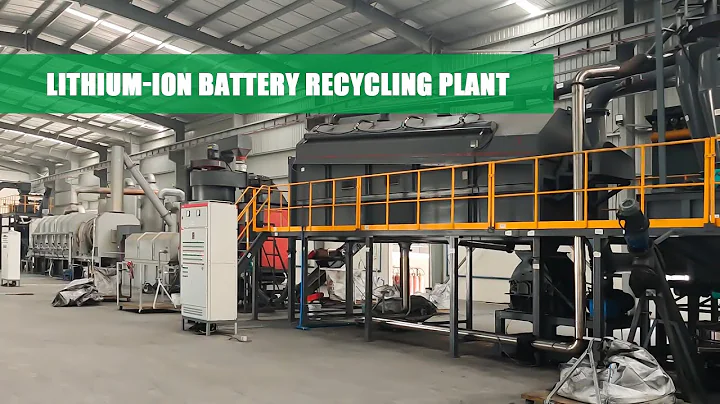 Lithium Ion Battery Recycling Plant in India : Battery Shredding & Separating Line