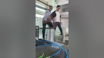 #Indian clients get trained in jeepine#ccm cap closure continuous compression molding machine