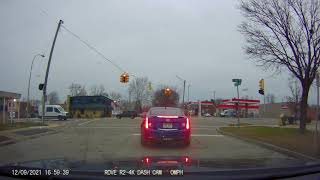 Drive From N Silvery Lane, Dearborn; To Walgreens, Ford Rd, Dearborn Heigts, Michigan, 12/9/21