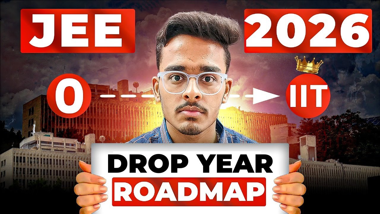JEE 2026 Dropper Strategy🔥| Complete Roadmap for JEE 2026 Droppers ...