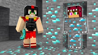 EL MEJOR ESCONDITE DE DIAMANTE EN MINECRAFT 😂 MINECRAFT ESCONDITE