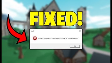 How to fix KRNL Outdated Error