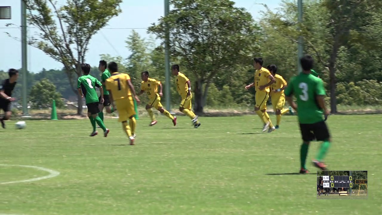 18ih 男子サッカー 3回戦 札幌大谷 北海道 対 埼玉昌平 埼玉県 Youtube