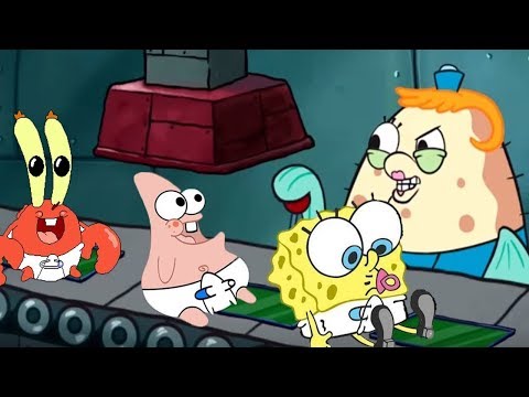 Spongebob&rsquo;s Game Frenzy - Spongebob Squarepants Funny Compilation - Nickelodeon Kids Games