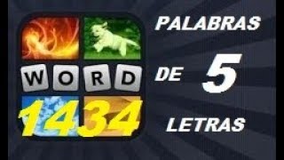 Soluciones de 5 Letras. Niveles 1 a 1434 - 4 Fotos 1 Palabra. Todas Respuestas Android, iPhone, iOS screenshot 4