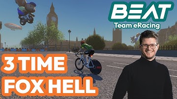London Loop Reverse Zwift Race: Teamstrijd op Fox Hill | ZRL DS Perspective