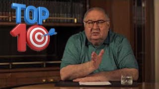 ТЬФУ! на тебя. ТОП-10 лучших плевков.